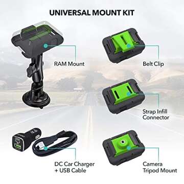 ZOLEO Satellite Communicator Two-Way Global SMS Text Messenger & Email, Emergency SOS Alerting, Chec...