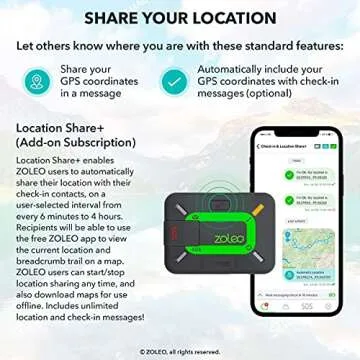 ZOLEO Satellite Communicator Two-Way Global SMS Text Messenger & Email, Emergency SOS Alerting, Check-in & GPS with Universal Mount Accessory Kit – RAM Mount, DC Car Charger, USB Cable, & Cradle Kit