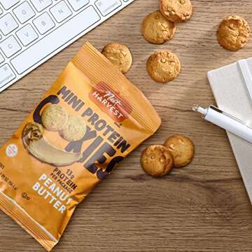 Nut Harvest Mini Protein Cookies - 12 Count Varieties