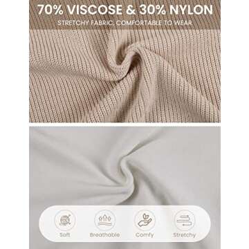 Bianstore Women's Two Piece Outfits Knit Sweater Set Solid Pullover Tops and Elastic Waist Short Pants Lounge Sets (White-S)