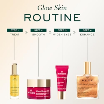 NUXE Shimmer Oil for Radiant Glow Face Body Hair