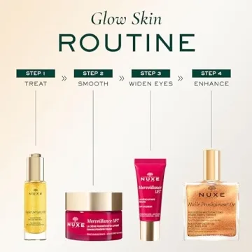 NUXE Shimmer Oil for Radiant Glow Face Body Hair