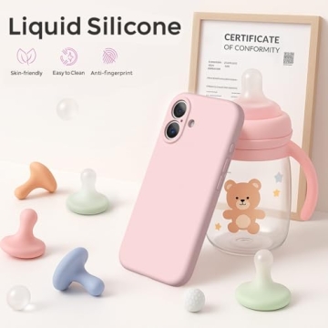 Ktele iPhone 16 Magnetic Case - Premium Soft Silicone