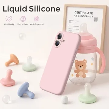 Ktele iPhone 16 Magnetic Case - Premium Soft Silicone