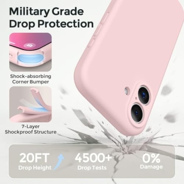 Ktele iPhone 16 Magnetic Case - Premium Soft Silicone