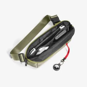 tomtoc Compact EDC Sling Bag, Minimalist Chest Shoulder Backpack Crossbody Bag for Men and Women, Lightweight Everyday Carry Bag for Tactical, Travel, Work, Gym, Sport, Olive Green