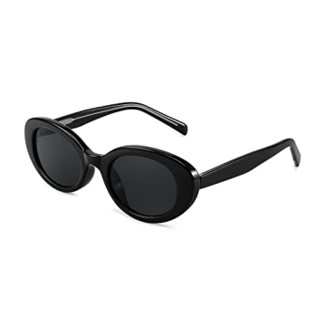 FEISEDY Retro Oval Sunglasses – Stylish UV400 Eyewear for Any Occasion