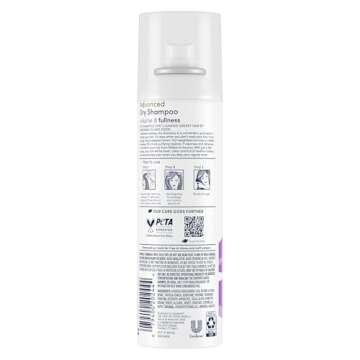 Dove Dry Shampoo Volume & Fullness 2 Count for Oily Hair for Refreshed Hair 5 oz