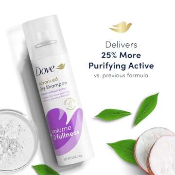 Dove Dry Shampoo Volume & Fullness 5 oz Duo Pack