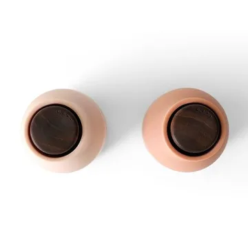 Stylish MENU Bottle Grinders Set - Adjustable Salt & Pepper Mills