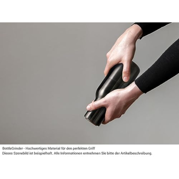 Stylish MENU Bottle Grinders Set - Adjustable Salt & Pepper Mills