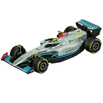 Carrera GO 62548 Max Performance Electric Powered Slot Car Racing Kids Toy Race Track Set Includes 2 Hand Controllers and 2 Cars in 1:43 Scale