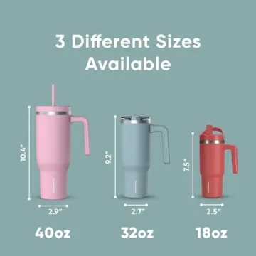 Hydrapeak Voyager 40 Oz Insulated Tumbler Travel Mug