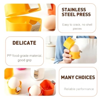 Egg Shell Opener for Effortless Cooking Efficiency