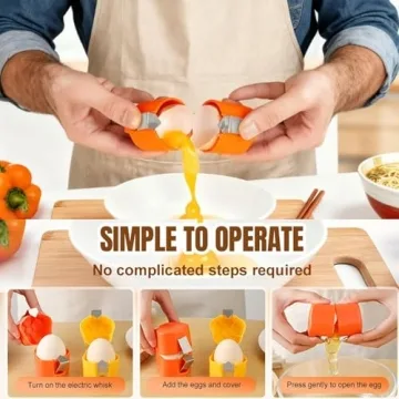 Egg Shell Opener for Effortless Cooking Efficiency