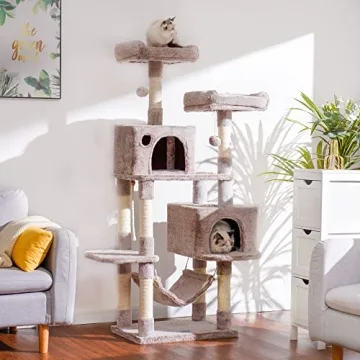 Hey-brother Multi-Level Cat Tree for Happy Cats