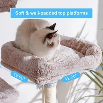 Hey-brother Multi-Level Cat Tree for Happy Cats