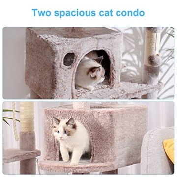 Hey-brother Multi-Level Cat Tree for Happy Cats