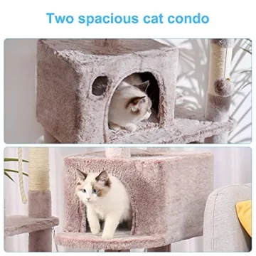 Hey-brother Multi-Level Cat Tree for Happy Cats