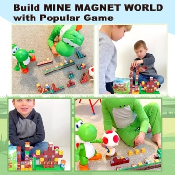 Creative Magnetic Building Toys for Kids 3-12 - Build Mine Set