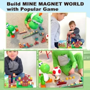 Creative Magnetic Building Toys for Kids 3-12 - Build Mine Set