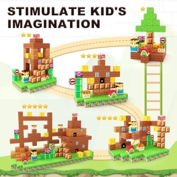 Creative Magnetic Building Toys for Kids 3-12 - Build Mine Set