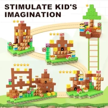 Creative Magnetic Building Toys for Kids 3-12 - Build Mine Set