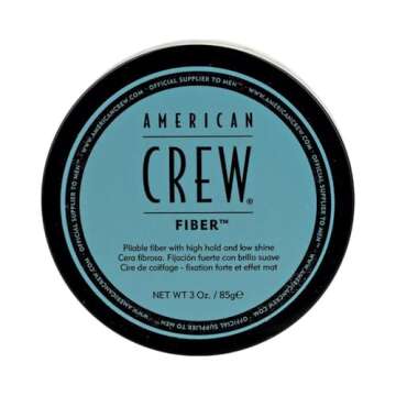 American Crew Men's Hair Fiber (OLD VERSION), Like Hair Gel with High Hold with Low Shine, 3 Oz (Pack of 1)