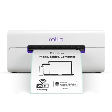 Rollo Wireless Label Printer for E-commerce Shipping Efficiency