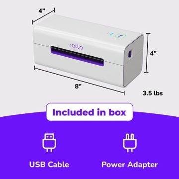 Rollo Wireless Label Printer for E-commerce Shipping Efficiency