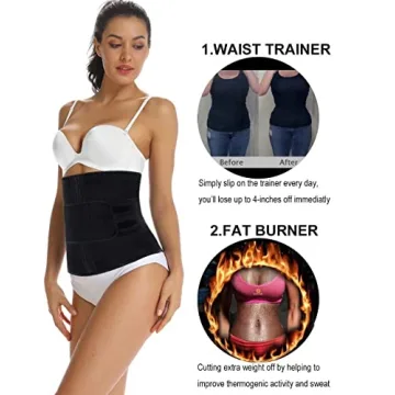 HOPLYNN Sweat Waist Trainer for Women - Enhance Your Workout