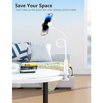 Tryone Gooseneck Phone Holder Stand for Hands-Free Use