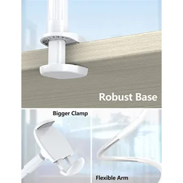 Tryone Gooseneck Phone Holder Stand for Hands-Free Use