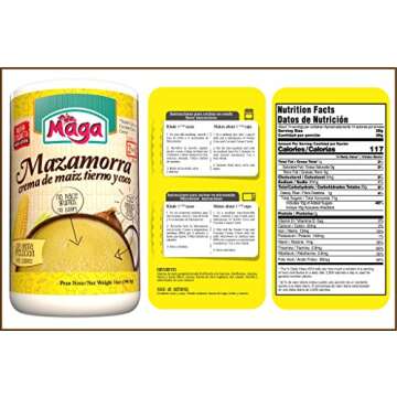 MAZAMORRA (Tender Corn and Coconut Cream Cereal) by Maga Foods Puerto Rico - 12 oz (Count of 2)