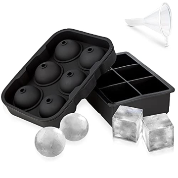 ZALIK Silicone Ice Tray - Perfect for Stylish Cocktails