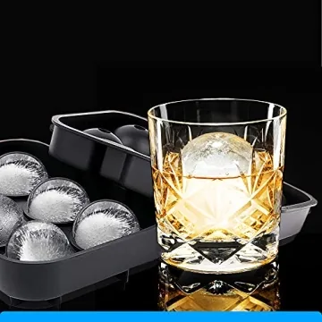 ZALIK Silicone Ice Tray - Perfect for Stylish Cocktails