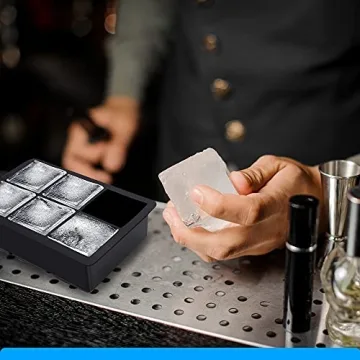 ZALIK Silicone Ice Tray - Perfect for Stylish Cocktails