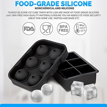 ZALIK Silicone Ice Tray - Perfect for Stylish Cocktails