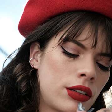 Stylish Non-Pierced Rose Gold Ear Cuffs Set of 2