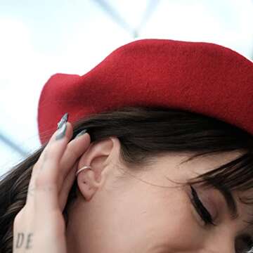 Stylish Non-Pierced Rose Gold Ear Cuffs Set of 2