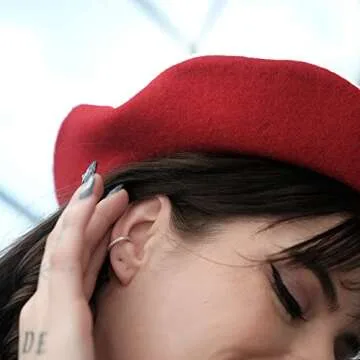 Stylish Non-Pierced Rose Gold Ear Cuffs Set of 2