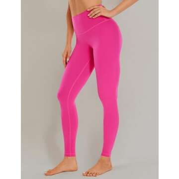 CRZ YOGA High Waisted Lounge Yoga Legging Workout Pants 28" Hibiscus Purple Small