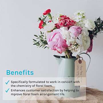 Floralife Crystal Clear Flower Food 300 Liquid, 1 Gallon/3.78L Y