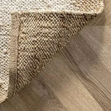 Rugs USA Louie Diamond Jute Rug - Perfect for Any Space