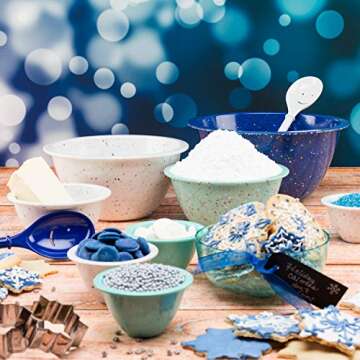 Zak Mixing Bowl Set - Space-Saving Eco-Friendly Kitchen Bowls