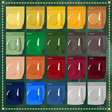 Beetles Fall Gel Nail Polish 23Pcs Magic Academy Collection - DIY Home Salon with Base & Top Coat
