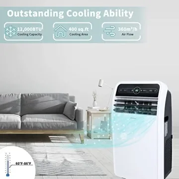 Shinco Portable Air Conditioner with Remote Control