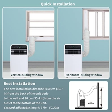 Shinco Portable Air Conditioner with Remote Control