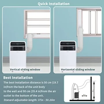 Shinco Portable Air Conditioner with Remote Control