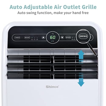 Shinco Portable Air Conditioner with Remote Control